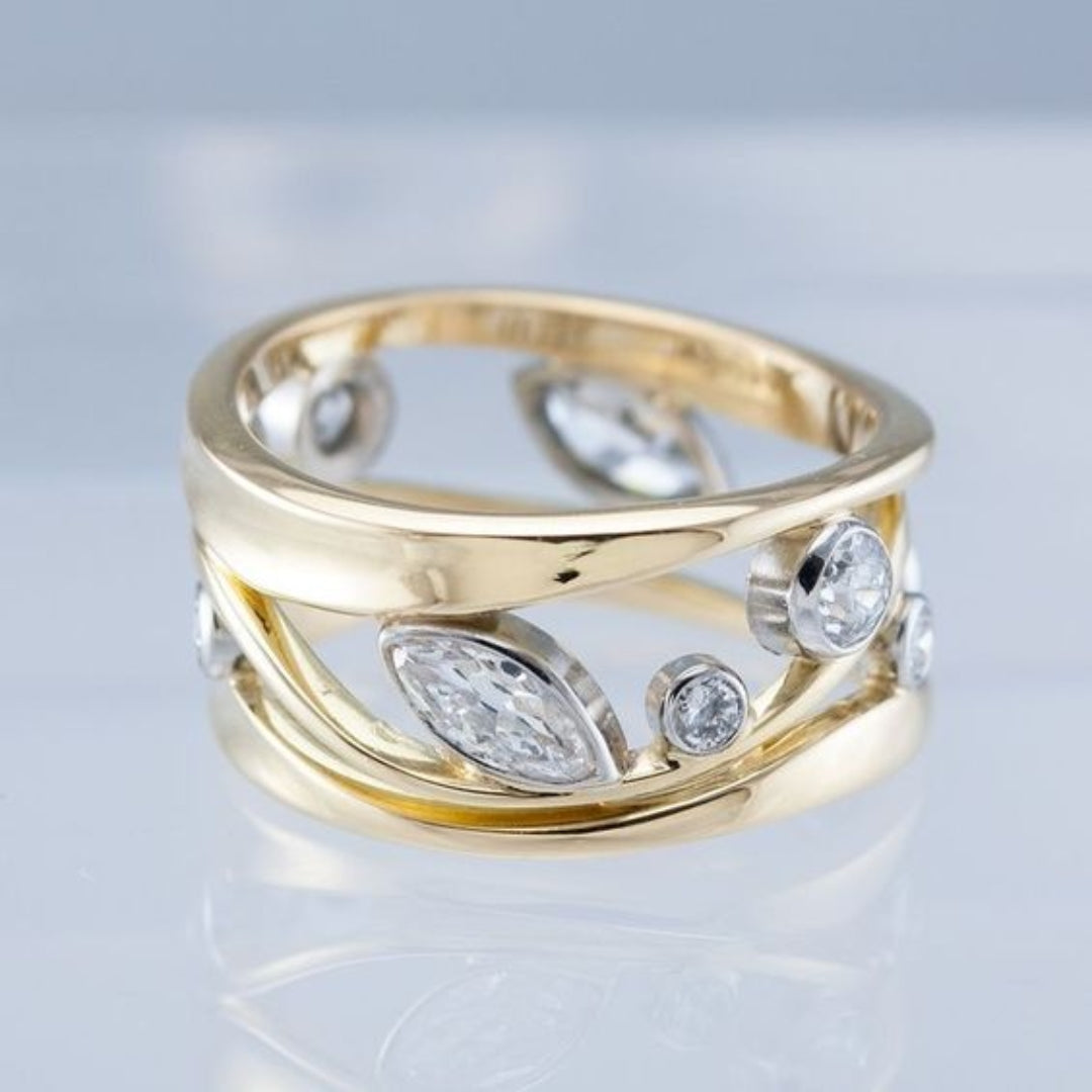 Vintage Zirconia Ring