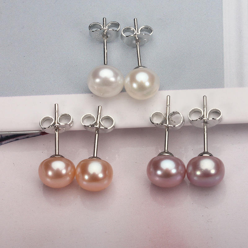 The Serene Glow Pearl Studs