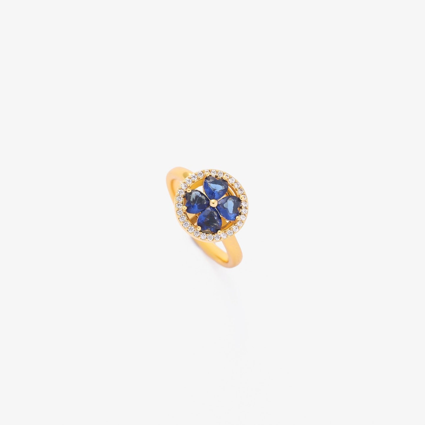 Sapphire Hearts Ring
