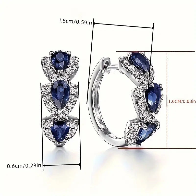 Selene Valcour Sapphire Earrings