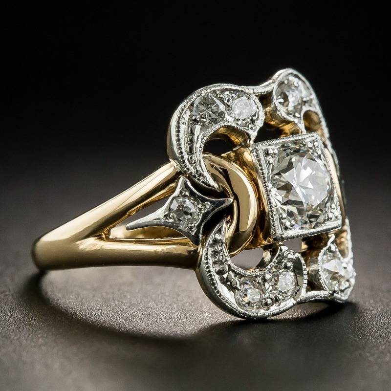Vintage Zirconia Ring