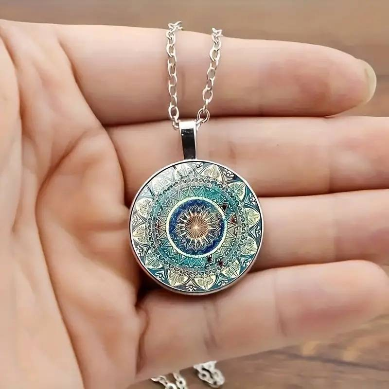 Vintage Mandala Necklace