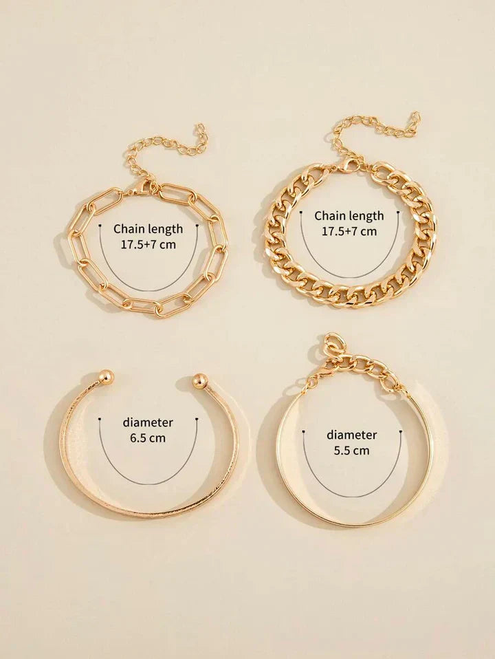 Elan Fine Bracelet Set