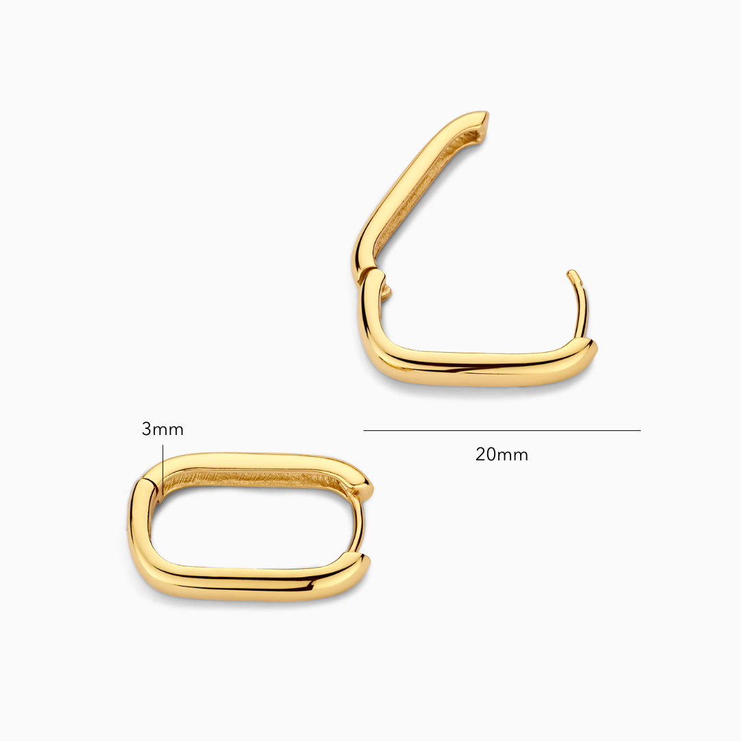 Everyday Pavé Hoops