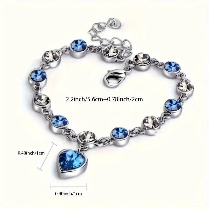 The Oceanheart Sapphire Bracelet
