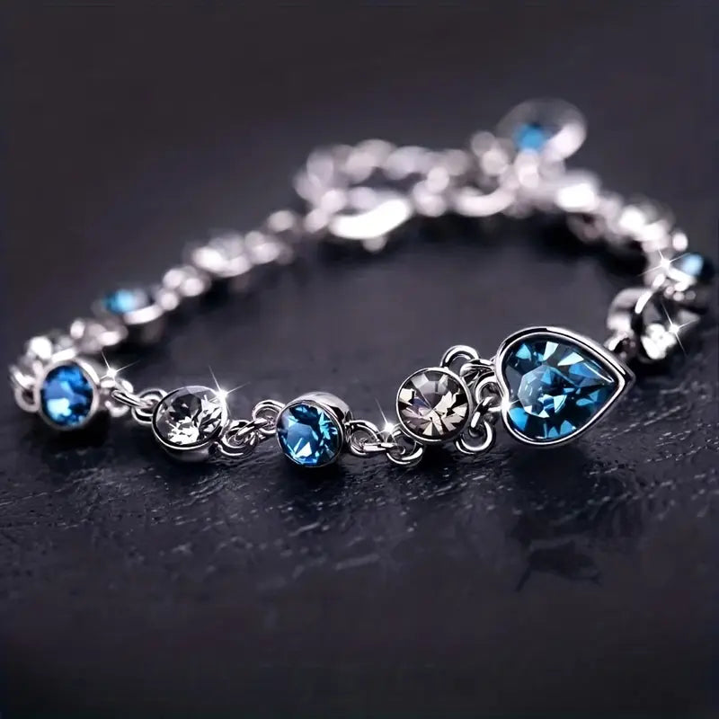 The Oceanheart Sapphire Bracelet