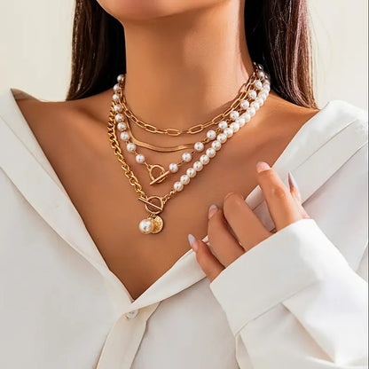Essential Gold & Pearl Set