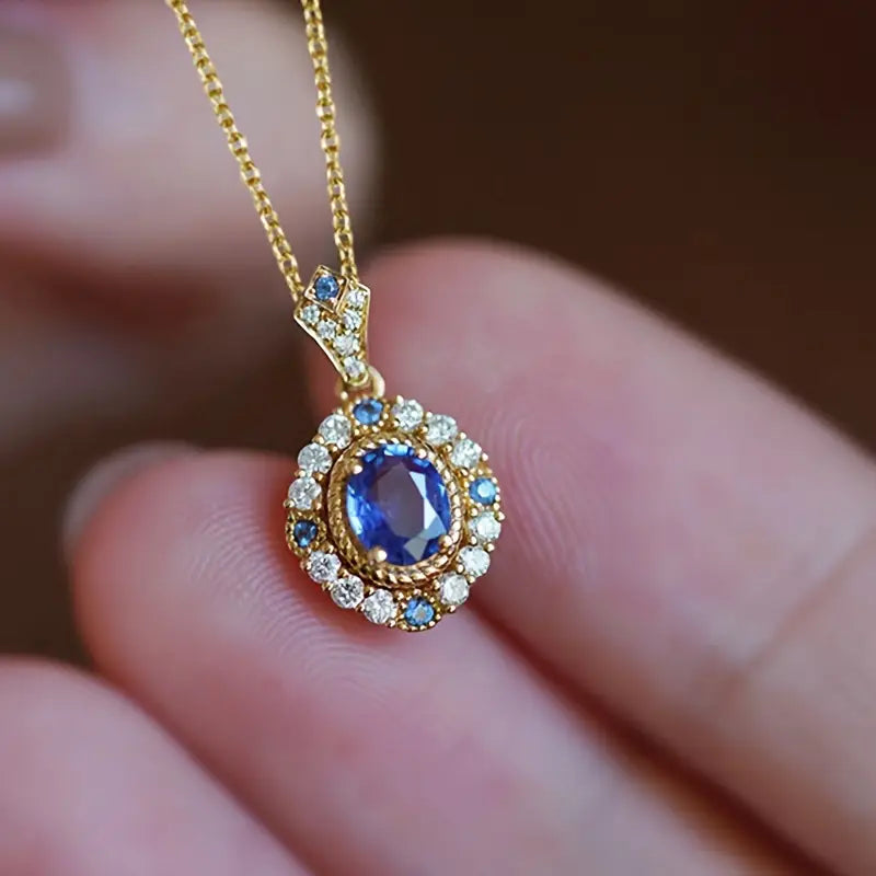 The Jesmira Sapphire Necklace