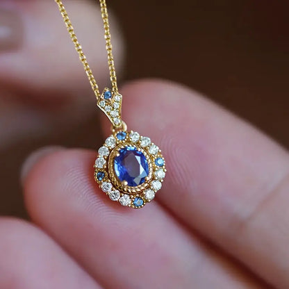 The Jesmira Sapphire Necklace