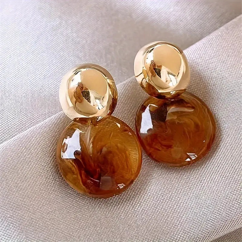 Aurélie Fine Amber Earrings