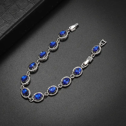 The Azrielle Sapphire Bracelet
