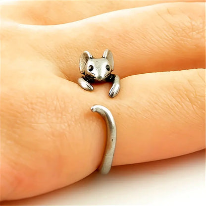 The Charming Mouse Ring