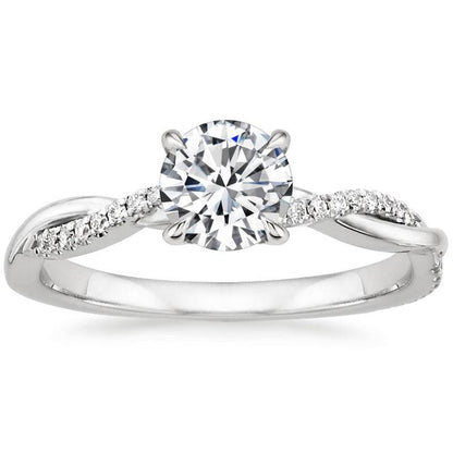 Elegant White Gold Le Jane Ring