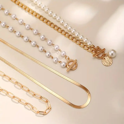 Essential Gold & Pearl Set