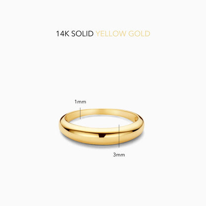 Classic Dome Ring - Gold