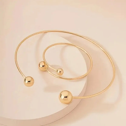 Fine Collar & Cuff Bracelet Set