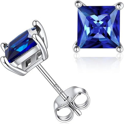 Sapphire Stud Earrings