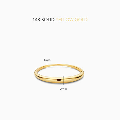 Everyday Luxe Fine Ring – Gold