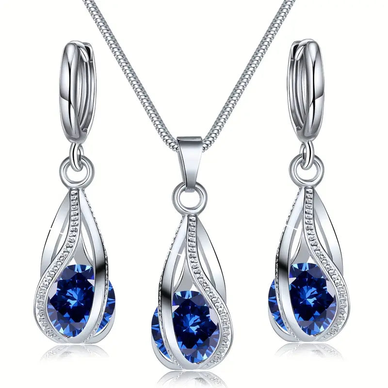 The Zelira Sapphire Set