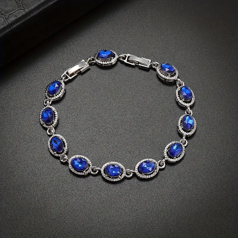 The Azrielle Sapphire Bracelet