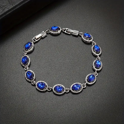 The Azrielle Sapphire Bracelet