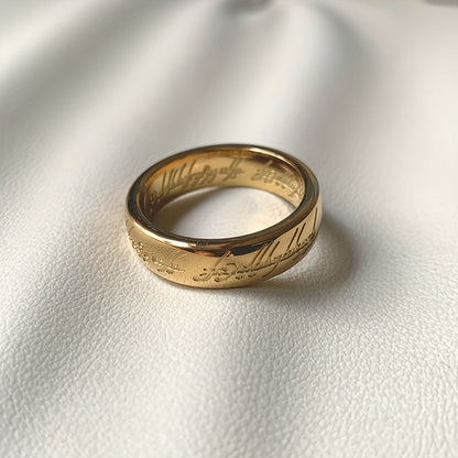 Gold Plated Power Ring