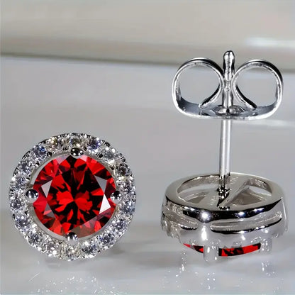 Arielle | White Gold Bloom Earrings