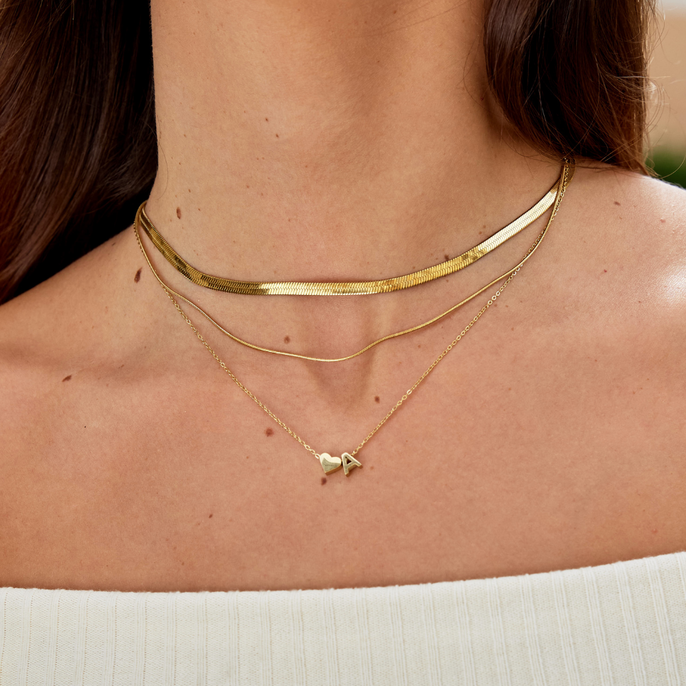 Necklace with Heart Charm