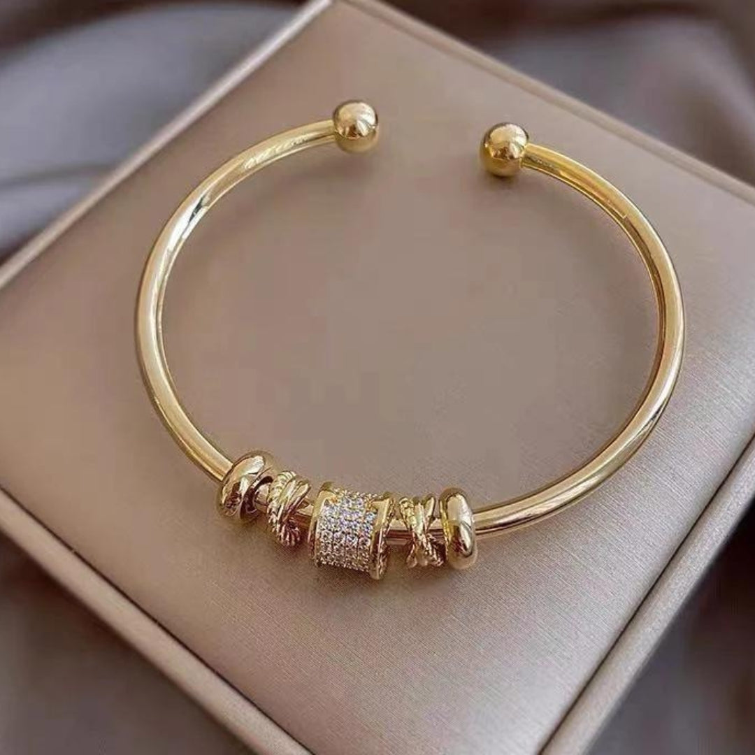 Golden Charms Bracelet (Adjustable)
