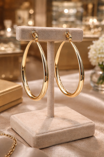 Exclusive Vintage Gold Earrings