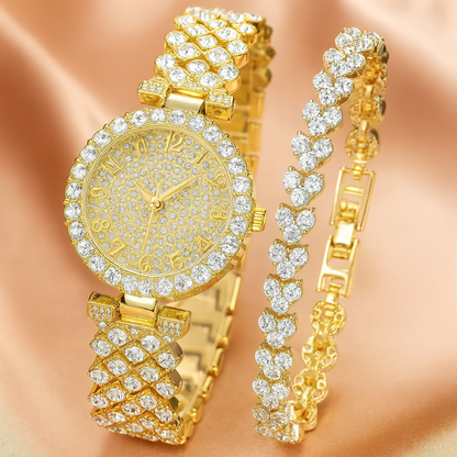 Modern Glow Watch & Bracelet Set