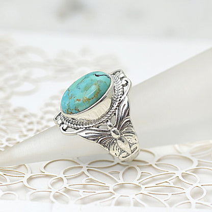 Ocean Wanderer Turquoise Ring