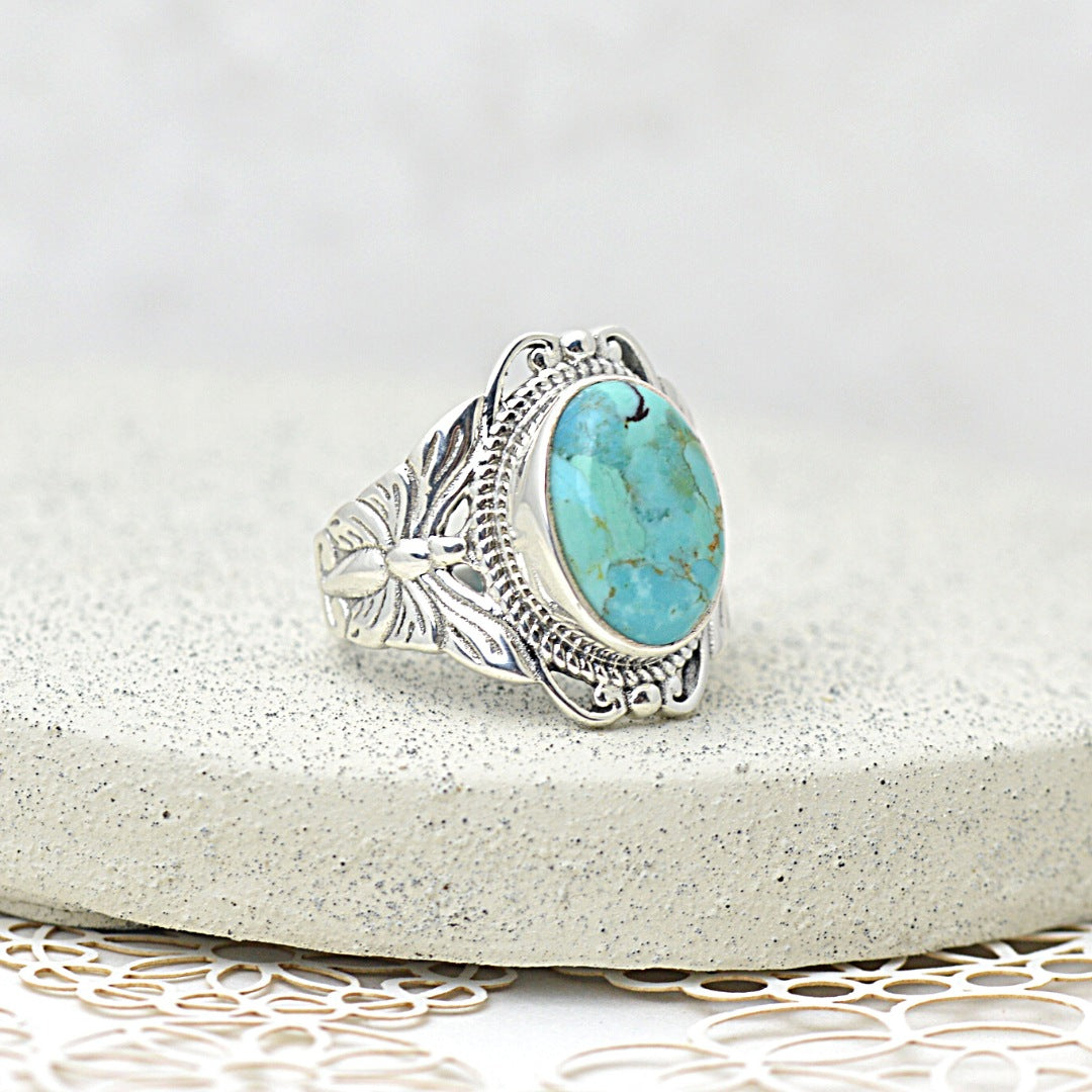Ocean Wanderer Turquoise Ring