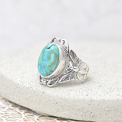 Ocean Wanderer Turquoise Ring