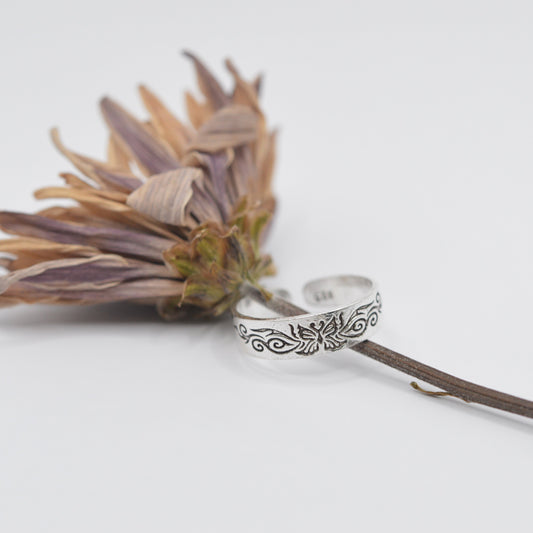 Beachside Butterfly Toe Ring