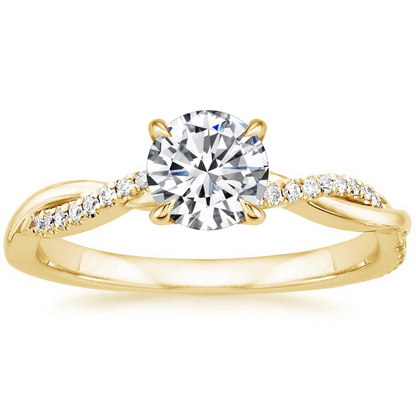Elegant White Gold Le Jane Ring
