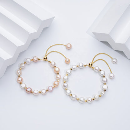 The Luna Tide Pearl Bracelet