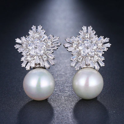 The Starlit Pearl Earrings