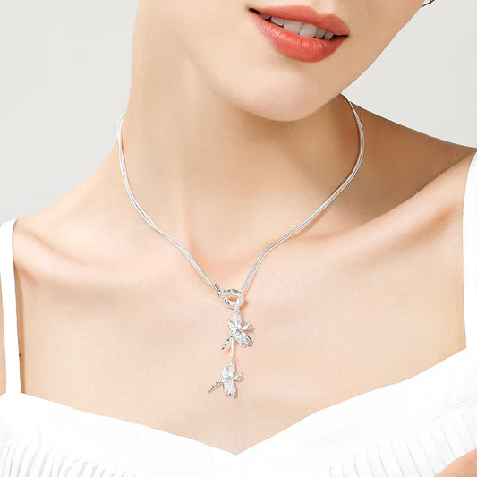 Dragonfly Pendant Necklace