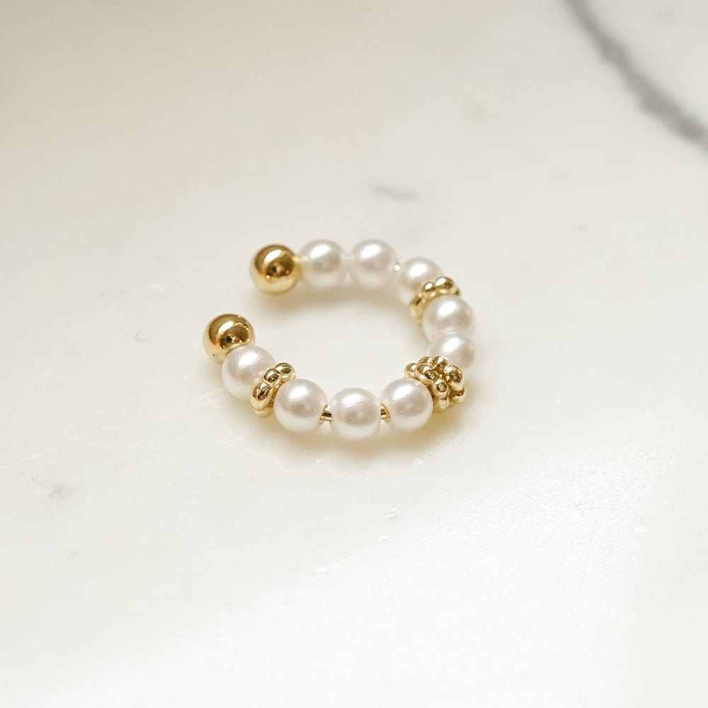 The Ocean Embrace Pearl Cuffs