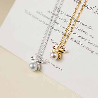 The Flutter Pearl Necklace