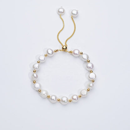 The Luna Tide Pearl Bracelet