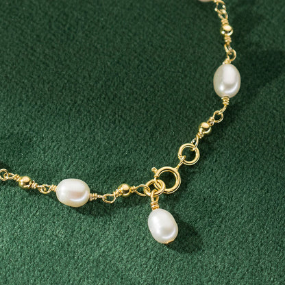 The Ocean Grace Pearl Bracelet
