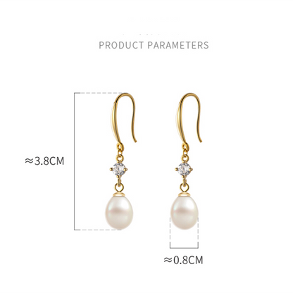 The Aurora Glow Pearl Earrings
