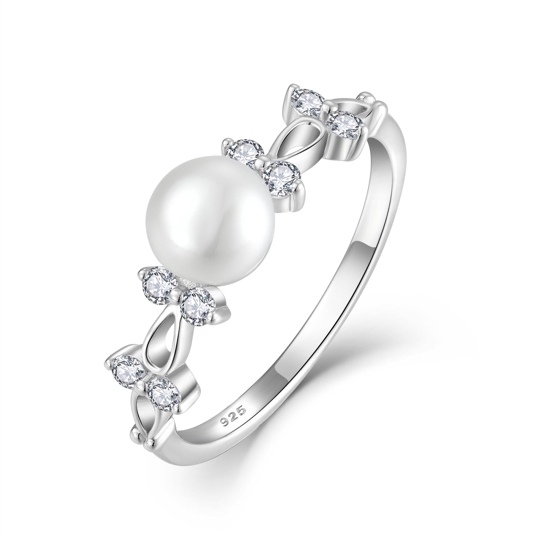The Celeste Pearl Ring