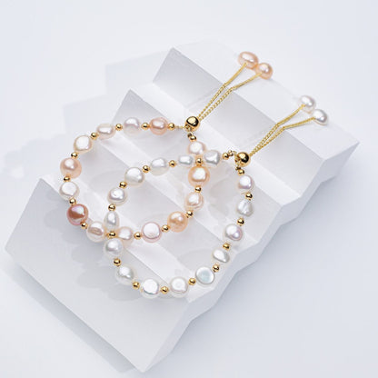 The Luna Tide Pearl Bracelet