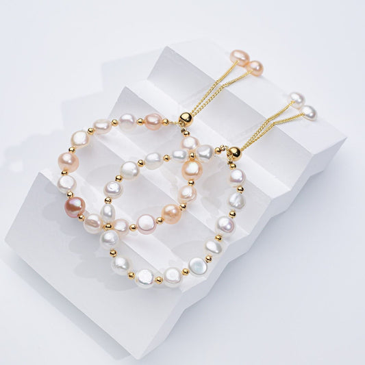 The Luna Tide Pearl Bracelet