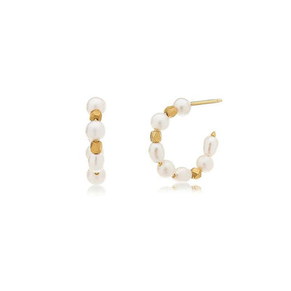The Everglow Pearl Hoops