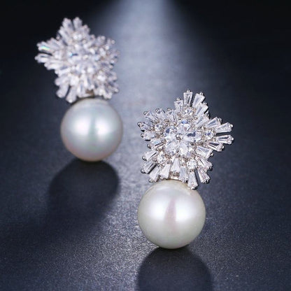 The Starlit Pearl Earrings