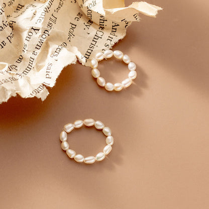 The Aurora Baroque Pearl Ring